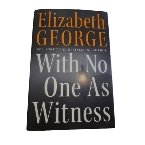 With no one as witness by elizabeth george harper Collins books isbn 97800605456 - Picture 1 of 5
